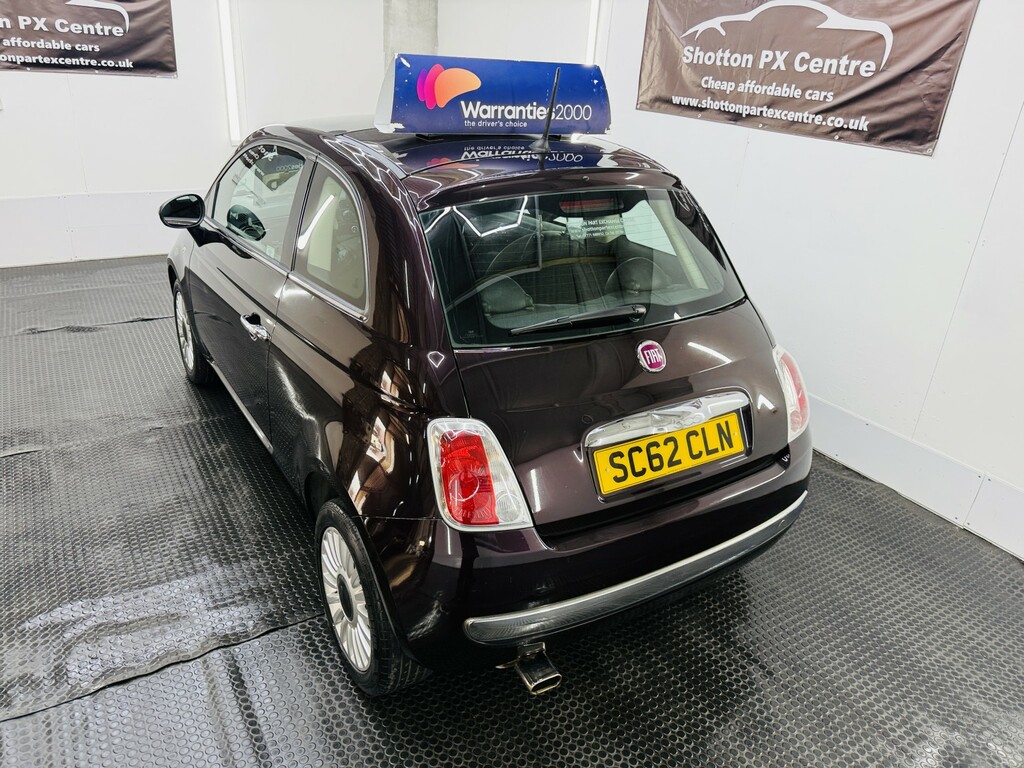 Fiat 500 1.2 Lounge Purple #5