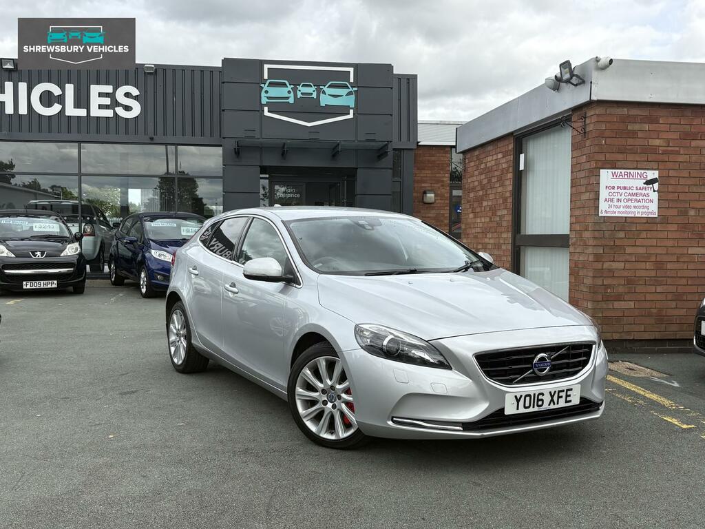 Volvo V40 2.0 D2 Se Lux Nav Hatchback Euro 6 Silver #6
