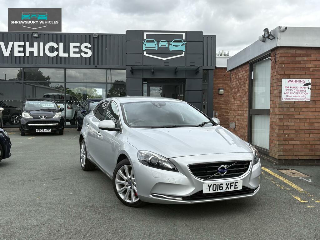 Volvo V40 2.0 D2 Se Lux Nav Hatchback Euro 6 Silver #5