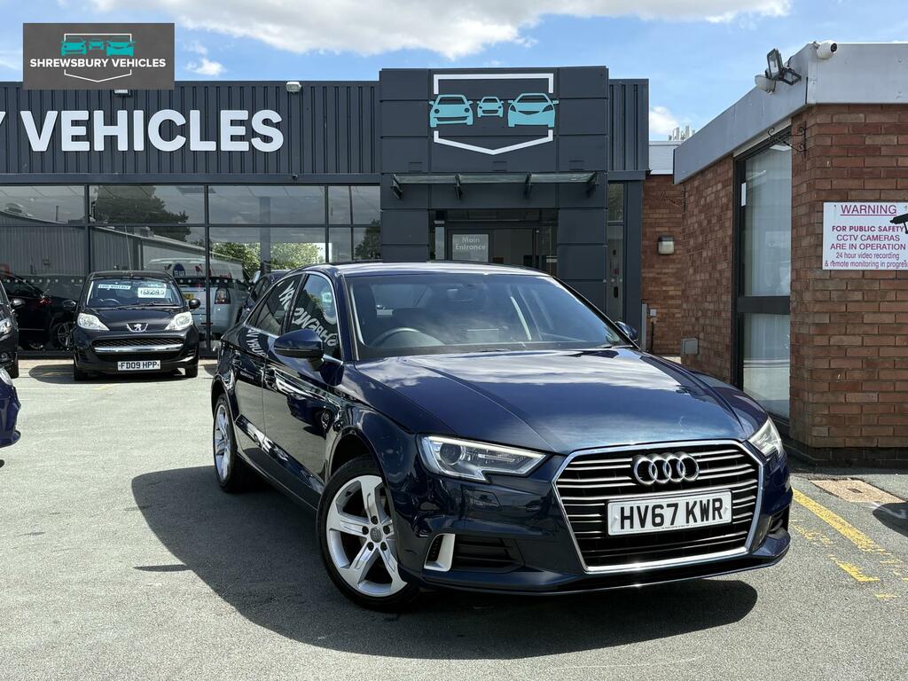 Audi A3 1.6 Tdi Sport Saloon S Tronic Euro 6 S Blue #4