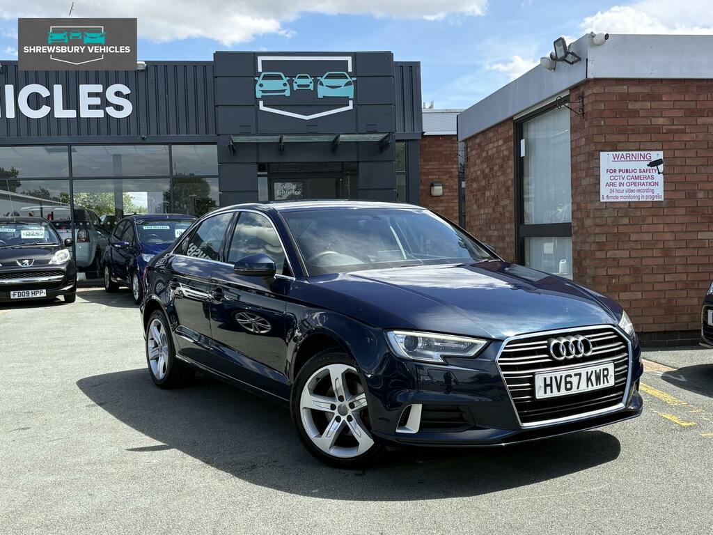 Audi A3 1.6 Tdi Sport Saloon S Tronic Euro 6 S Blue #6