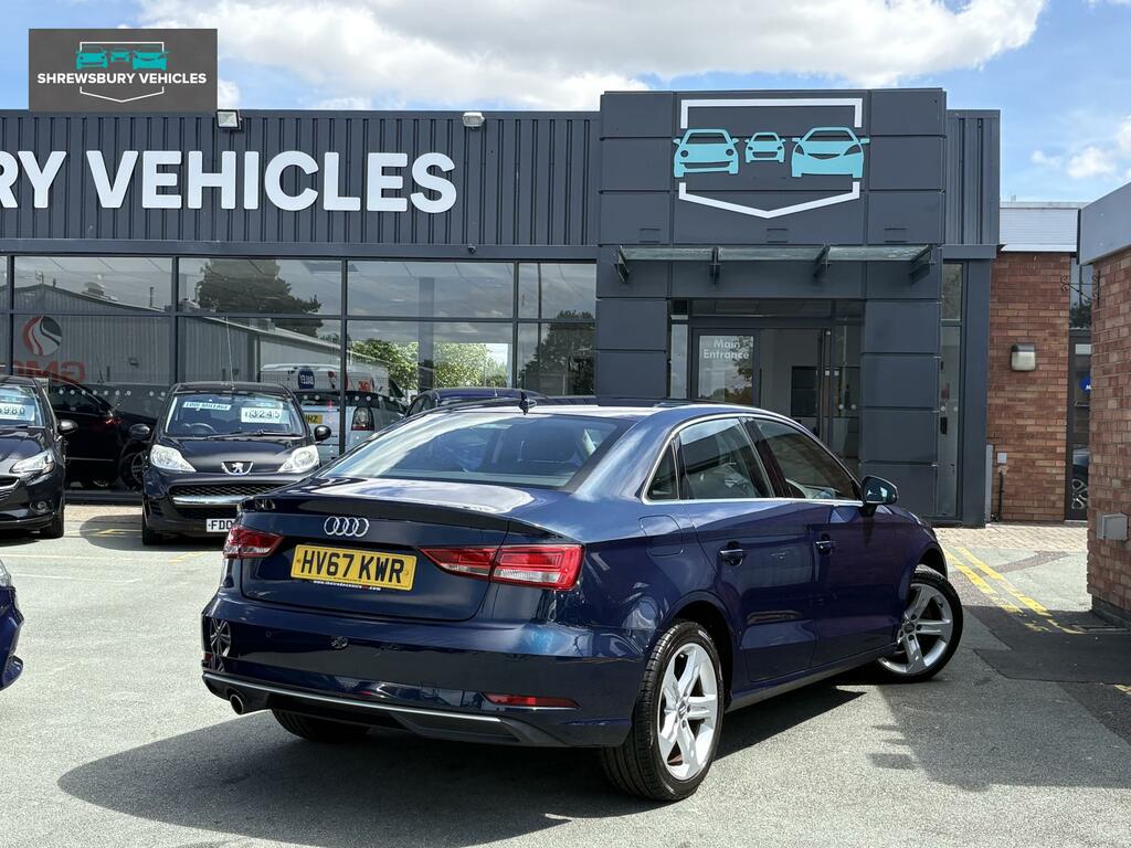 Audi A3 1.6 Tdi Sport Saloon S Tronic Euro 6 S Blue #2