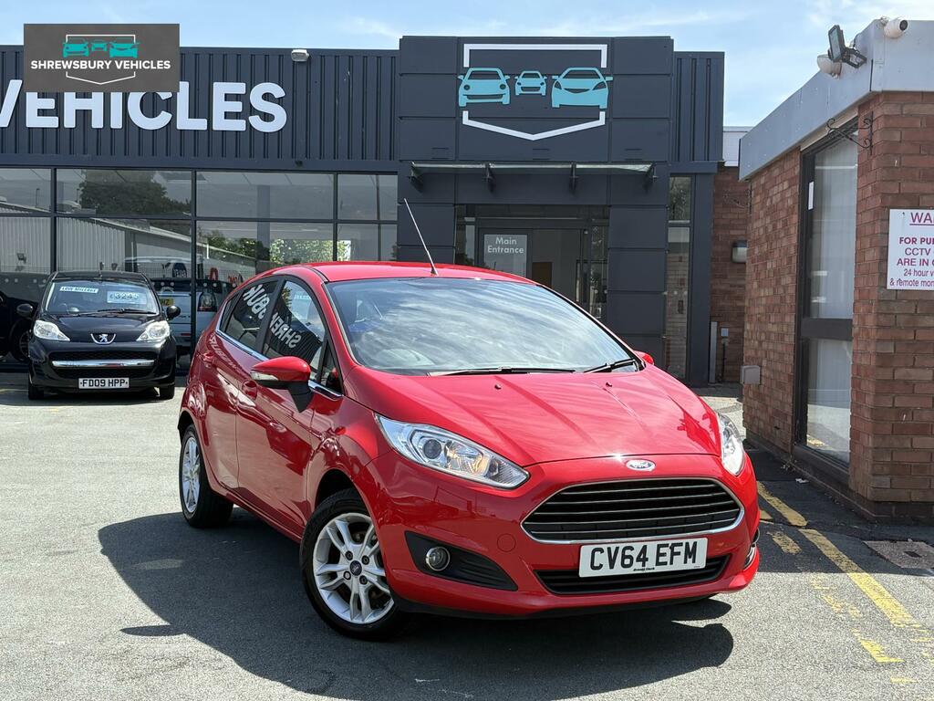 Ford Fiesta 1.25 Zetec Hatchback Euro 5 82 Red #5