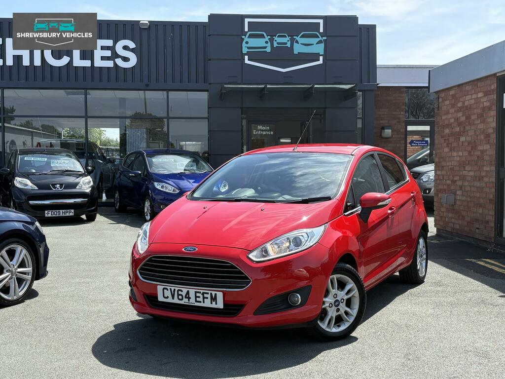 Ford Fiesta 1.25 Zetec Hatchback Euro 5 82 Red #3