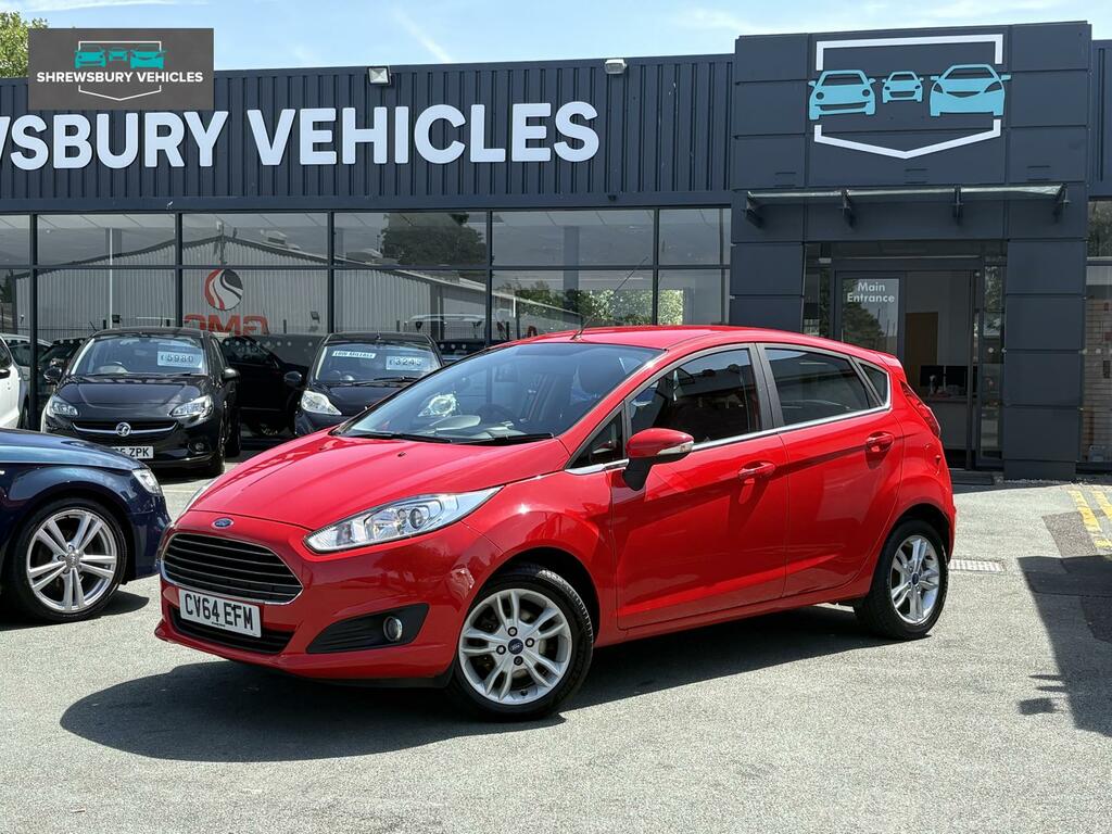 Ford Fiesta 1.25 Zetec Hatchback Euro 5 82 Red #4