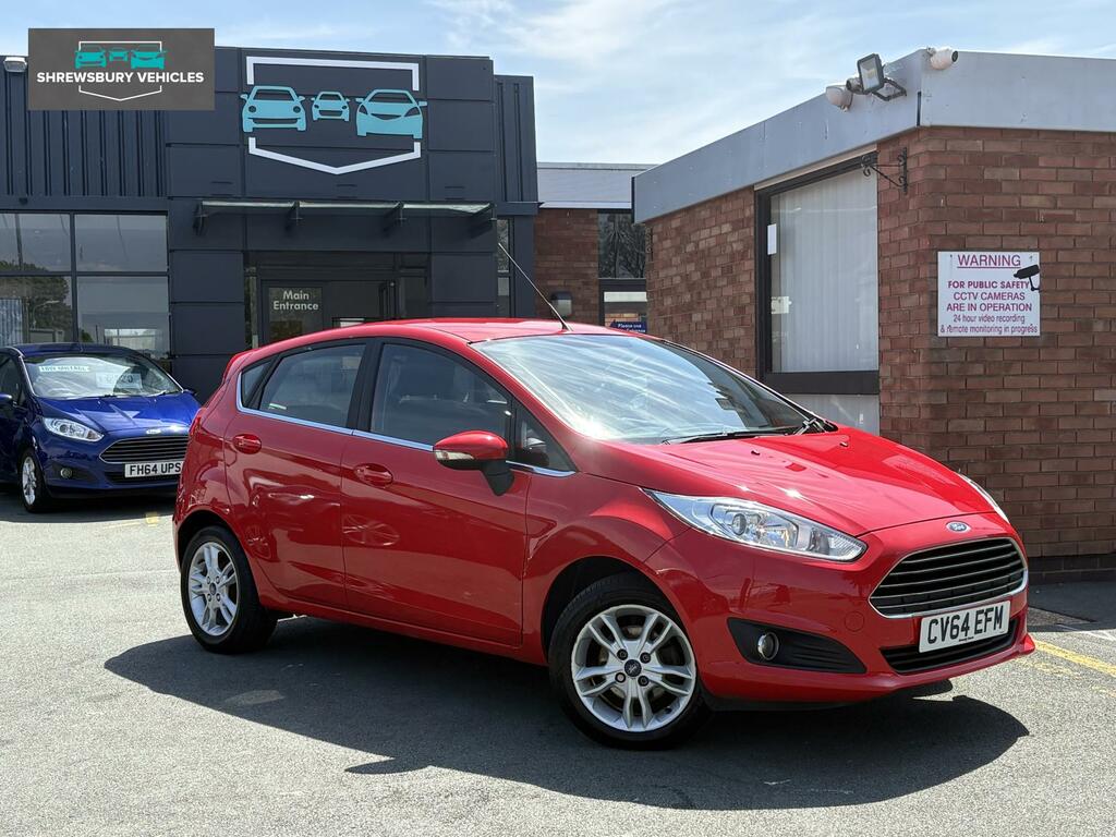 Ford Fiesta 1.25 Zetec Hatchback Euro 5 82 Red #6