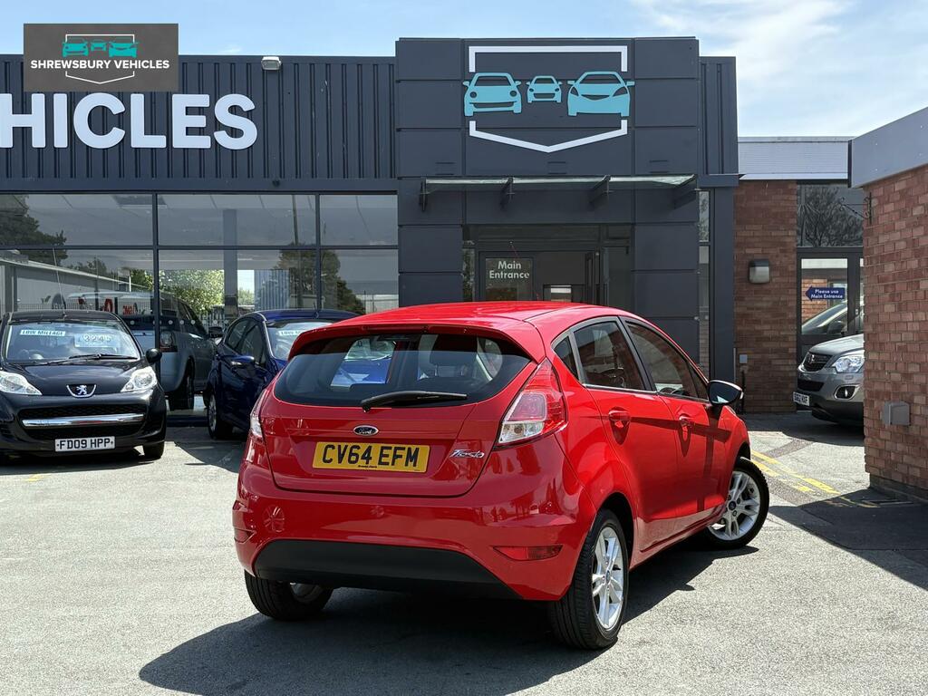 Ford Fiesta 1.25 Zetec Hatchback Euro 5 82 Red #2