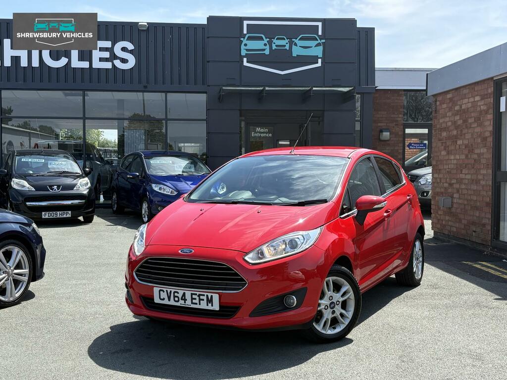 Ford Fiesta 1.25 Zetec Hatchback Euro 5 82 Red