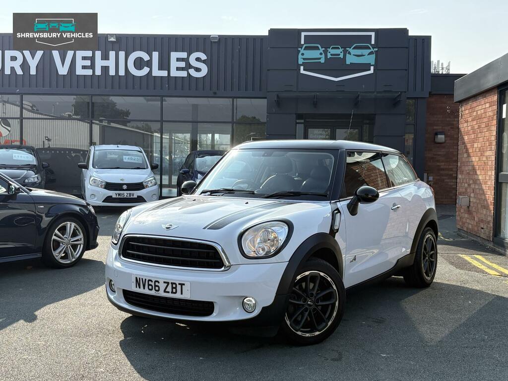 Mini Paceman 1.6 Cooper D Suv All4 Euro 5 S White