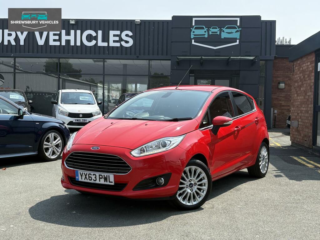 Ford Fiesta 1.0T Ecoboost Titanium Hatchback YX63PWL Red #2