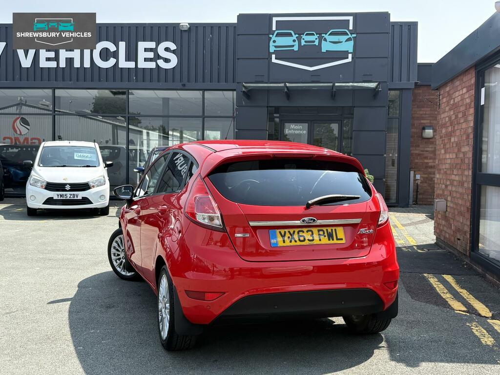 Ford Fiesta 1.0T Ecoboost Titanium Hatchback YX63PWL Red #6