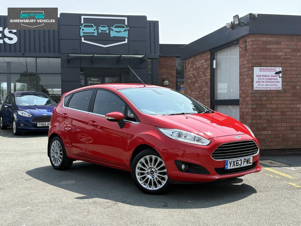 Ford Fiesta 1.0T Ecoboost Titanium Hatchback YX63PWL Red #5