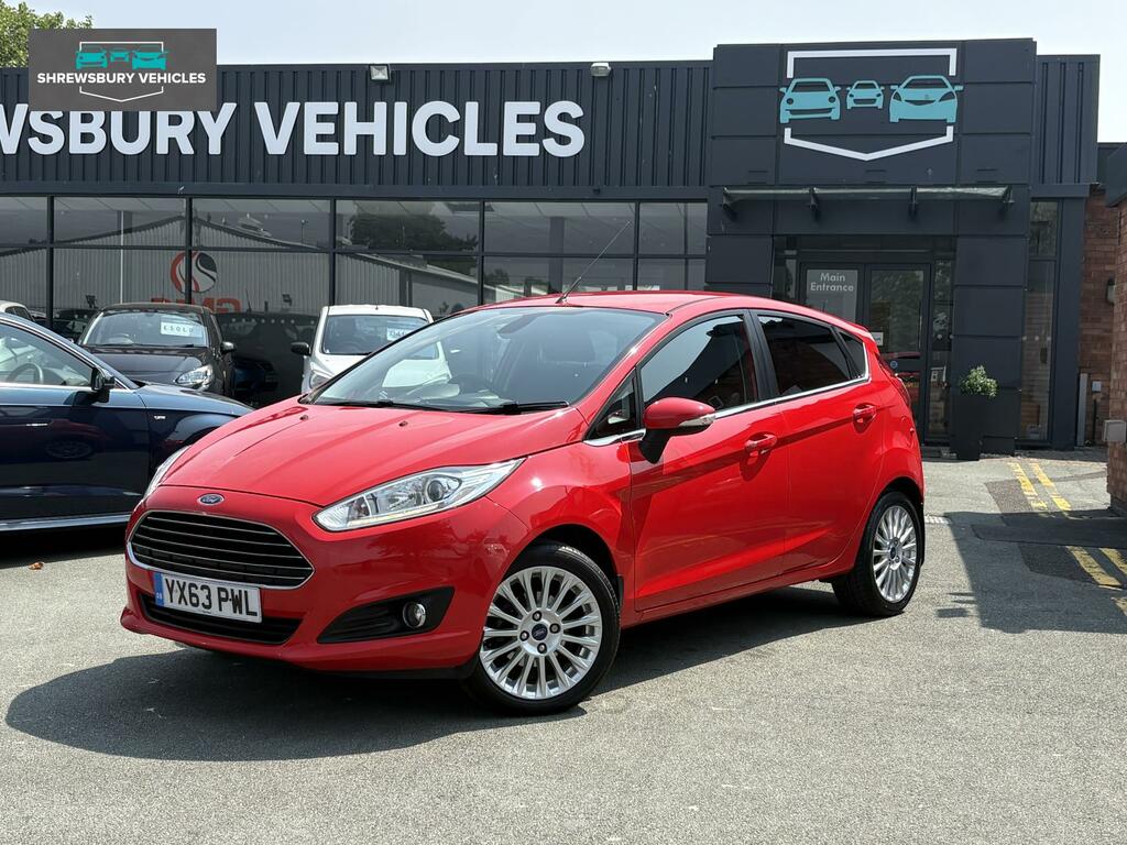 Ford Fiesta 1.0T Ecoboost Titanium Hatchback YX63PWL Red #3