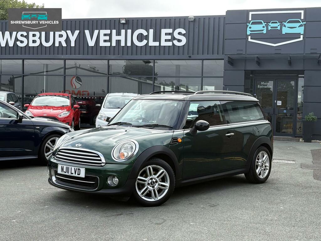 Mini Clubman 1.6 Cooper Estate Euro 5 S S Green