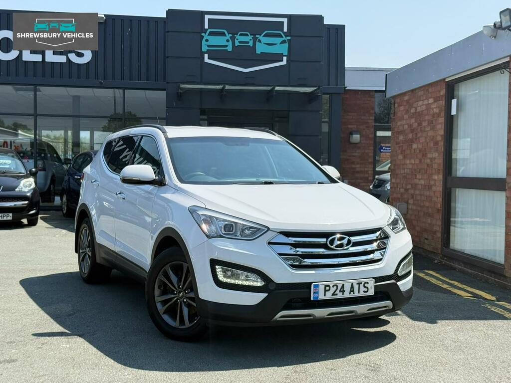 Hyundai Santa Fe Premium White #5