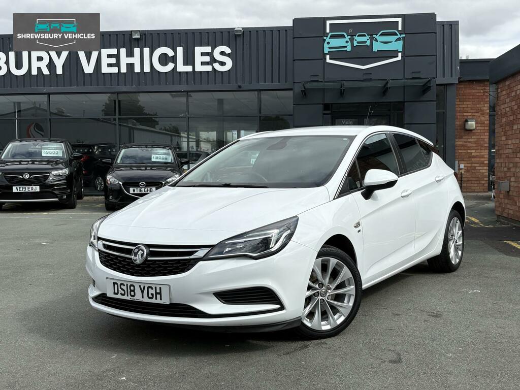 Vauxhall Astra Se White #4