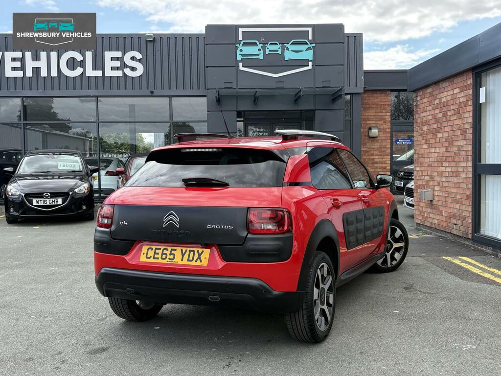 Citroen C4 Cactus 1.2 Puretech Flair Hatchback Eur Red #2