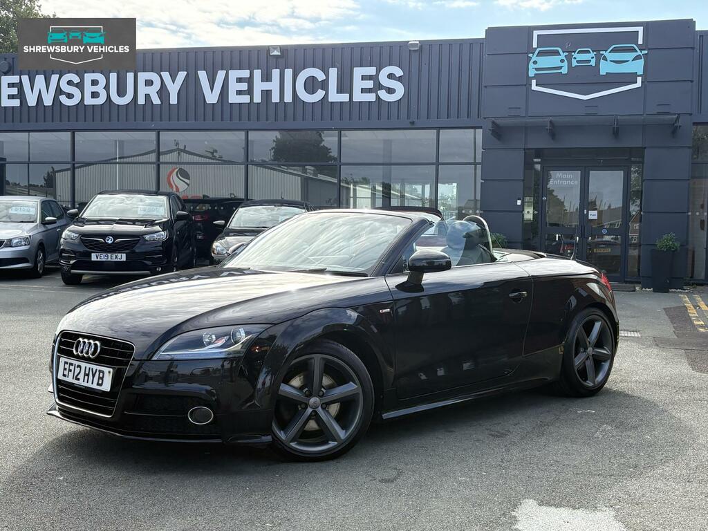 Audi TT 1.8 Tfsi S Line Roadster Euro 5 Black