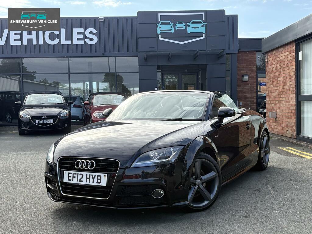 Audi TT 1.8 Tfsi S Line Roadster Euro 5 Black #3