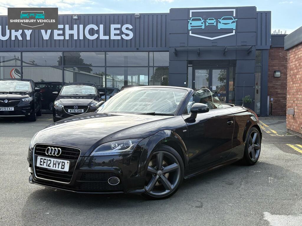 Audi TT 1.8 Tfsi S Line Roadster Euro 5 Black #5