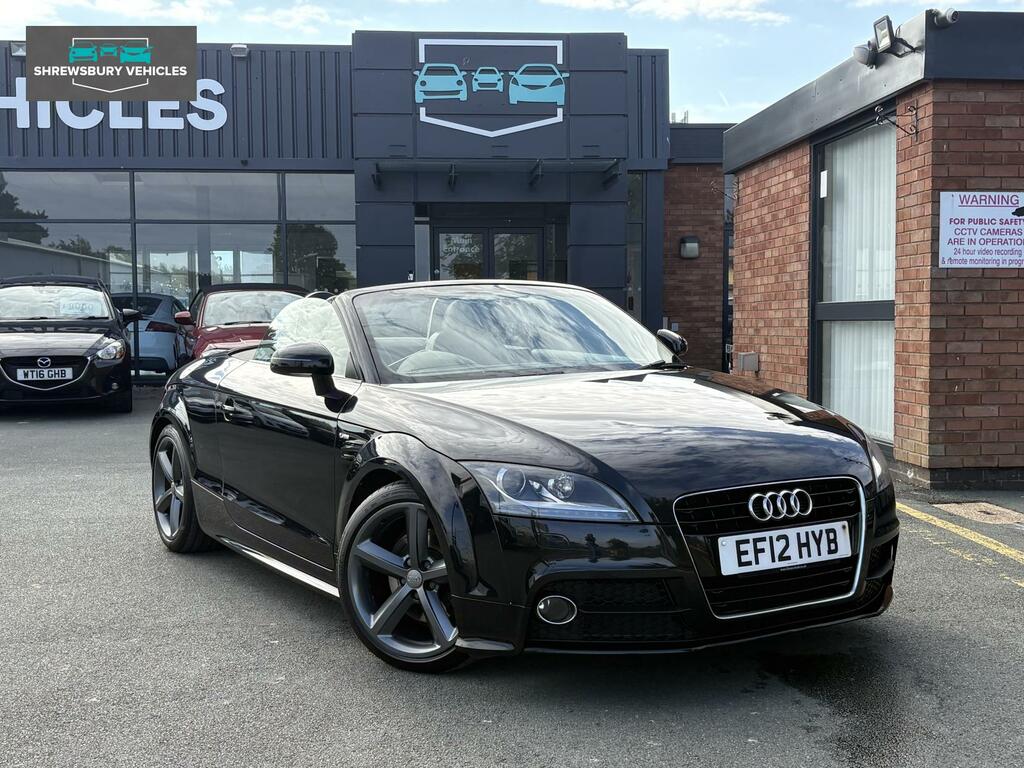 Audi TT 1.8 Tfsi S Line Roadster Euro 5 Black #6