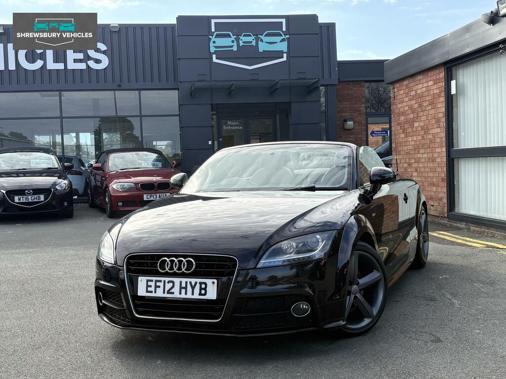 Audi TT 1.8 Tfsi S Line Roadster Euro 5 Black #4