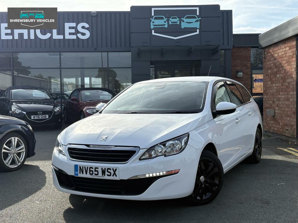 Peugeot 308 SW Active White #4