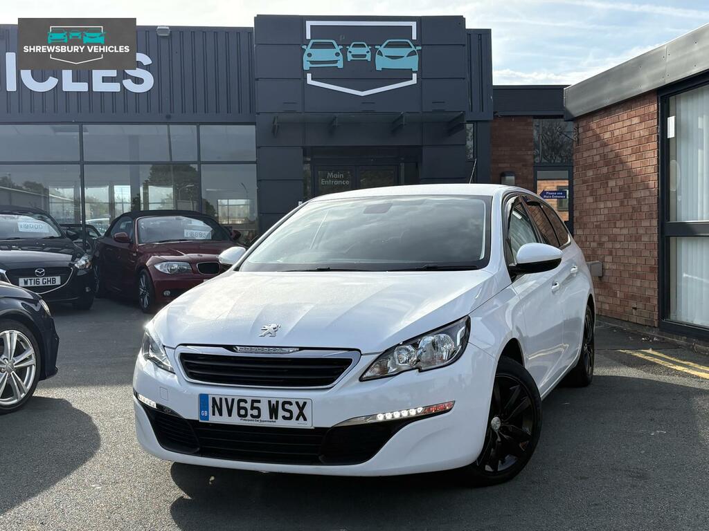 Peugeot 308 SW Active White #3