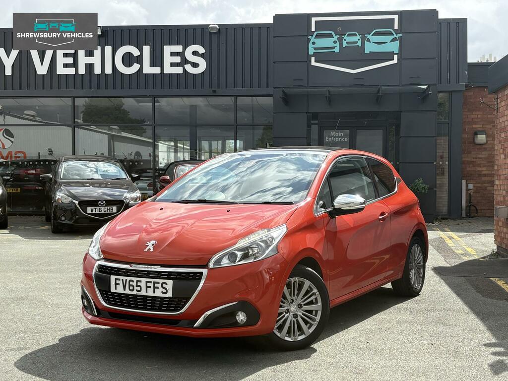 Peugeot 208 Allure Orange #4