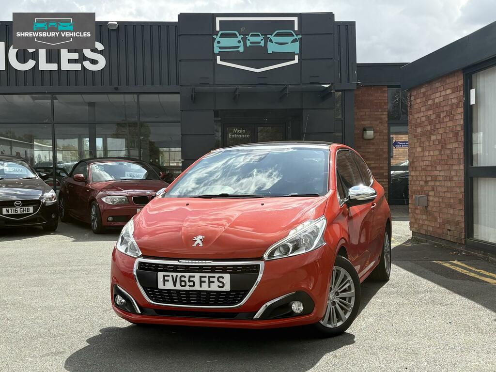 Peugeot 208 Allure Orange #3
