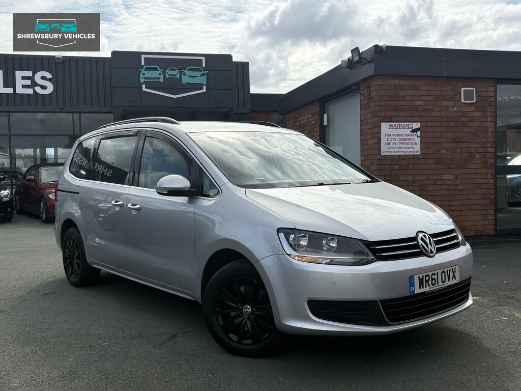 Volkswagen Sharan 2.0 Tdi Bluemotion Tech Se Mpv E WR61OVX Silver #5