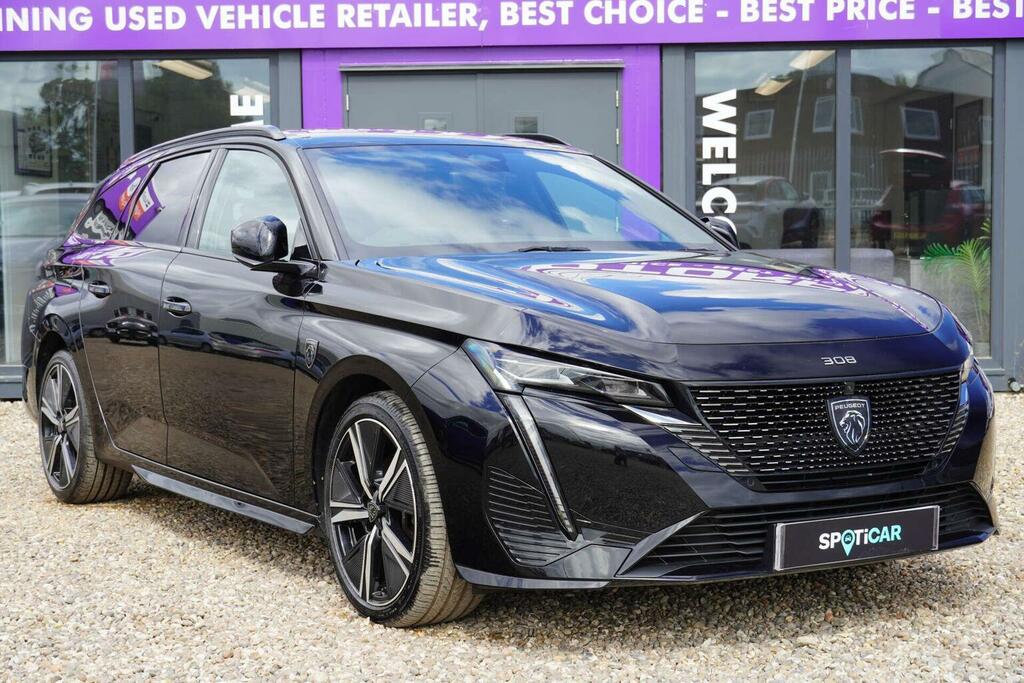 Peugeot 308 SW 1.2 Puretech Gt Eat Euro 6 Ss ML23EKK Black #6