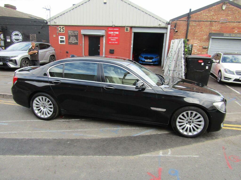 BMW 7 Series 3.0 740D M Sport Luxury Edition Euro 5 Black #8