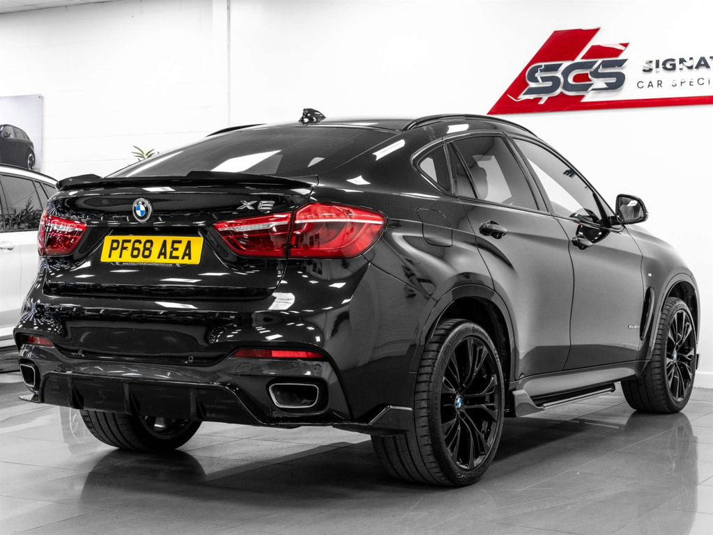 BMW X6 X6 Xdrive40d M Sport Black #4