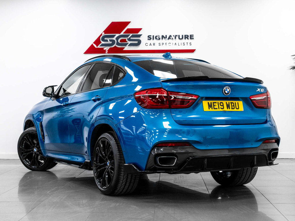 BMW X6 Suv Blue #3