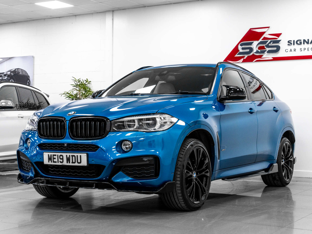 BMW X6 Suv Blue #2