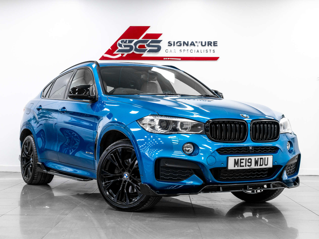 BMW X6 Suv Blue