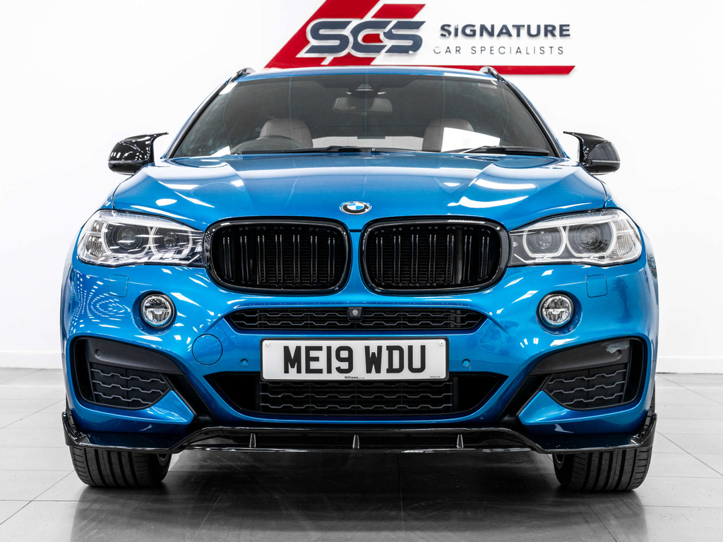 BMW X6 Suv Blue #5