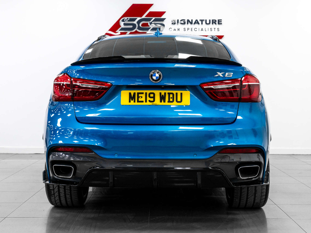 BMW X6 Suv Blue #6