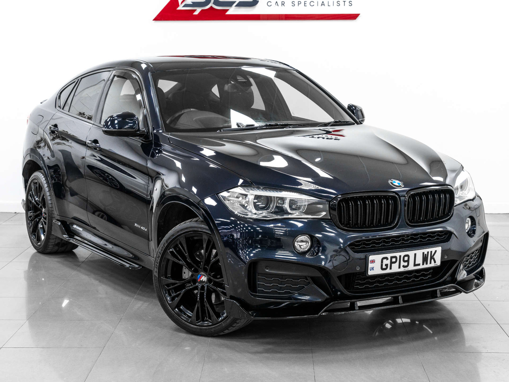 BMW X6 3.0 40D M Sport Xdrive Euro 6 Ss Blue #7