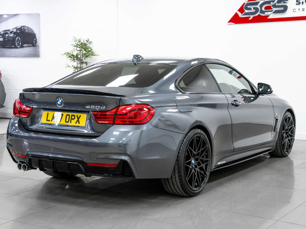 BMW 4 Series Coupe Grey #4