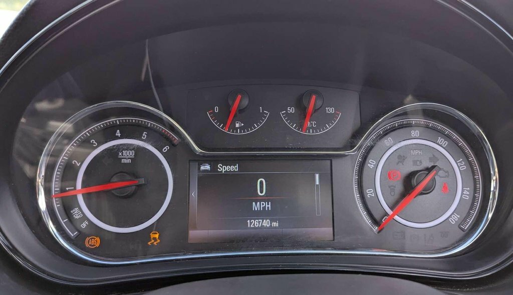 Vauxhall Insignia Hatchback 1.6 Cdti Sri Nav Euro 6 Ss 2016 Black #12