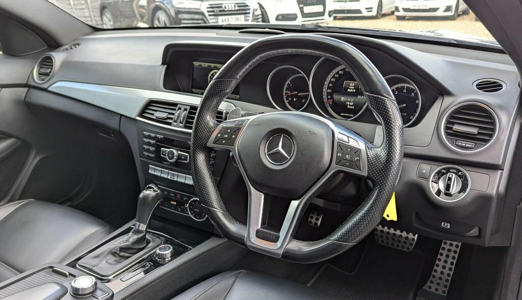 Mercedes-Benz C Class 1.6L Amg Sport Edition White #19