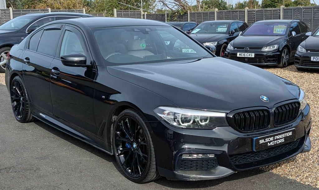 BMW 5 Series 2.0 520D M Sport Euro 6 Ss Grey #1