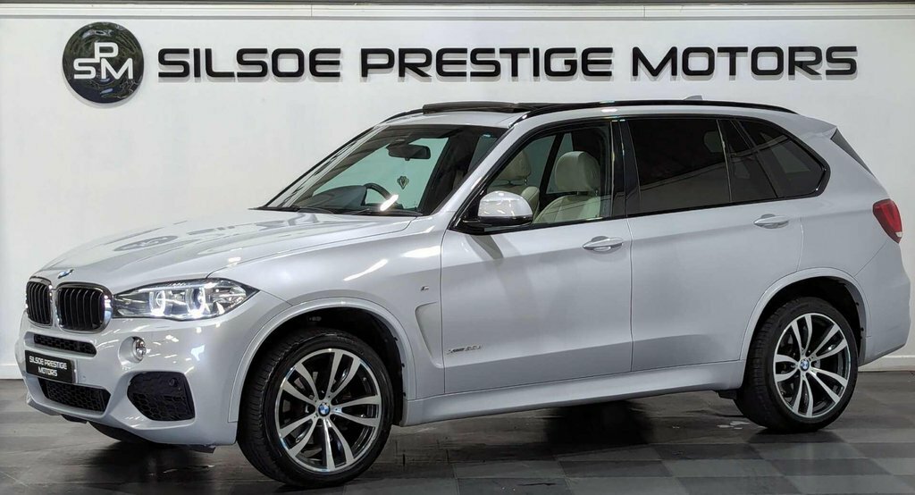 BMW X5 3.0 X5 Xdrive 30D M Sport 4Wd Silver #5