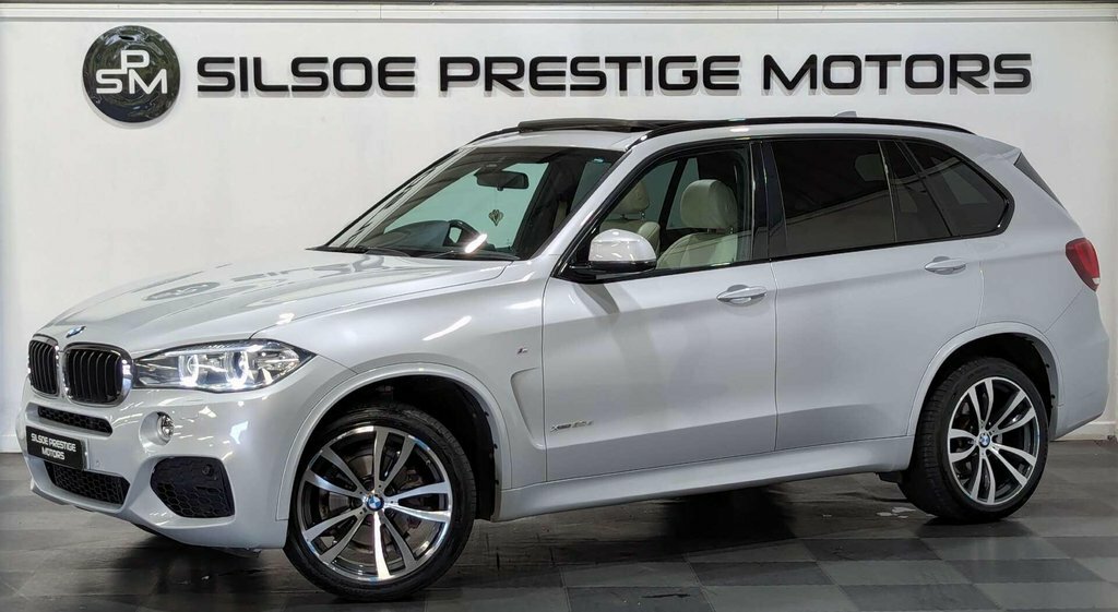 BMW X5 3.0 X5 Xdrive 30D M Sport 4Wd Silver #6