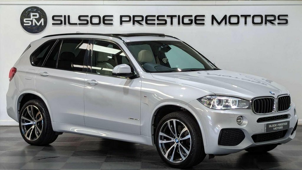 BMW X5 3.0 X5 Xdrive 30D M Sport 4Wd Silver #3