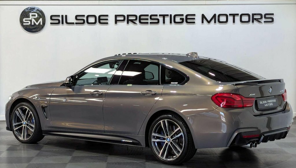 BMW 4 Series Gran Coupe Gran Coupe 2.0 420I Sport Euro 6 Ss Silver #9