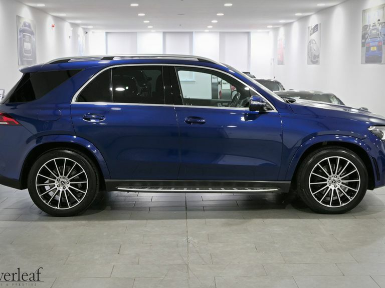 Mercedes-Benz GLE Class 2022 71 Mercedes Benz Gle 400D 4Matic Amg Line Pre Blue #3