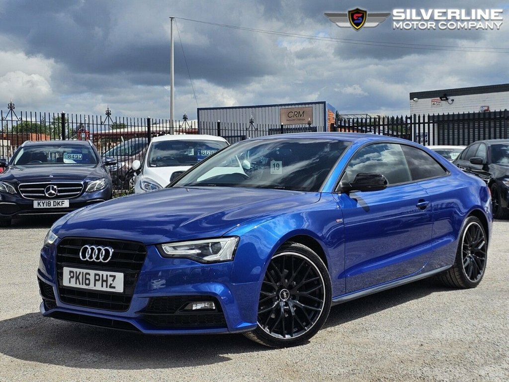Audi A5 2L Black Edition Plus Blue #4